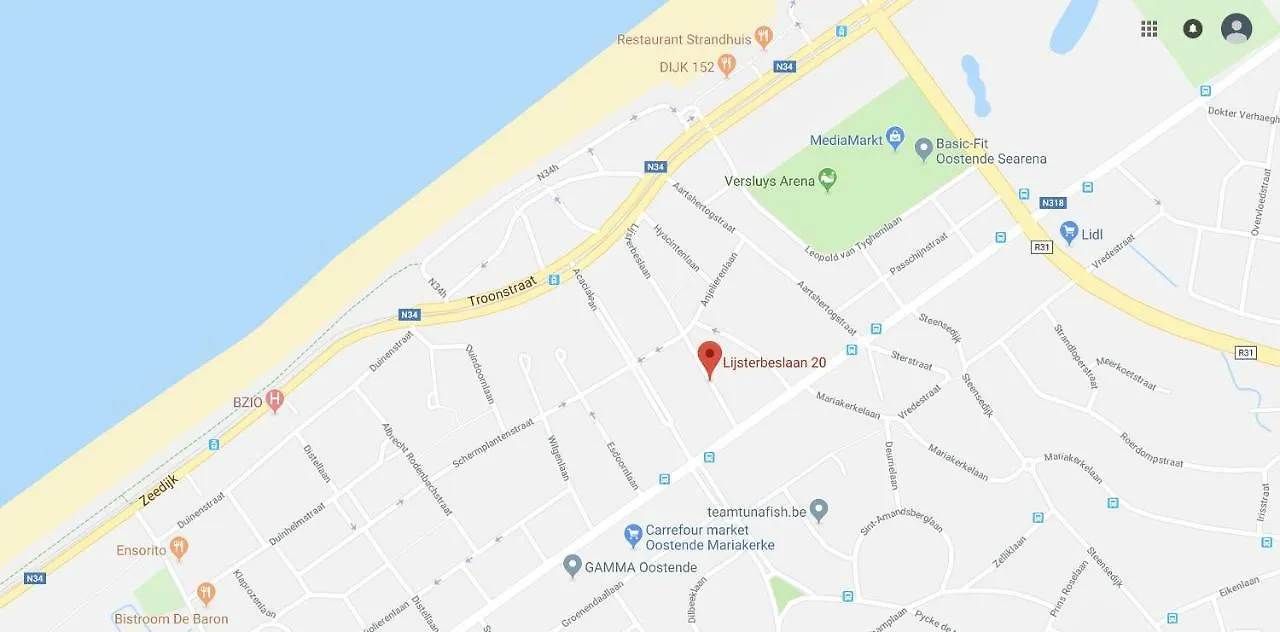 Villa Rowan Ostend Belgium